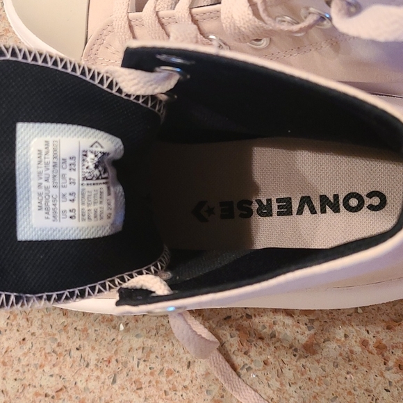 NEW Converse Allstar Chuck Taylor 6.5 Tan High Top Wedges - Picture 7 of 14